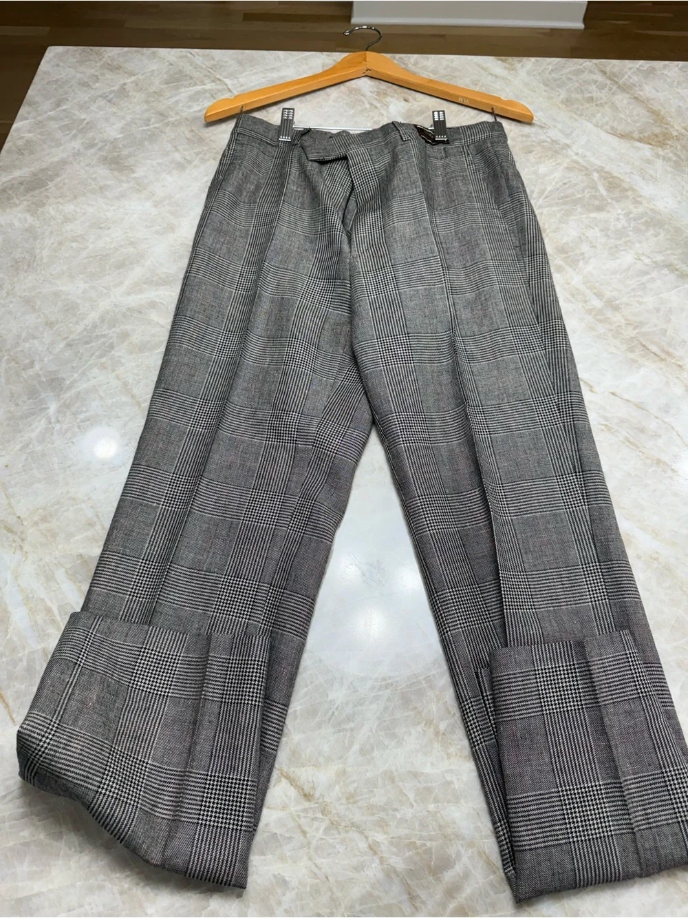 Gucci Plaid Dress Pants